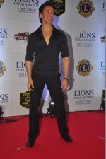 Tiger Shroff at the 21st Lions Gold Awards 2015 in Mumbai on 6th Jan 2015